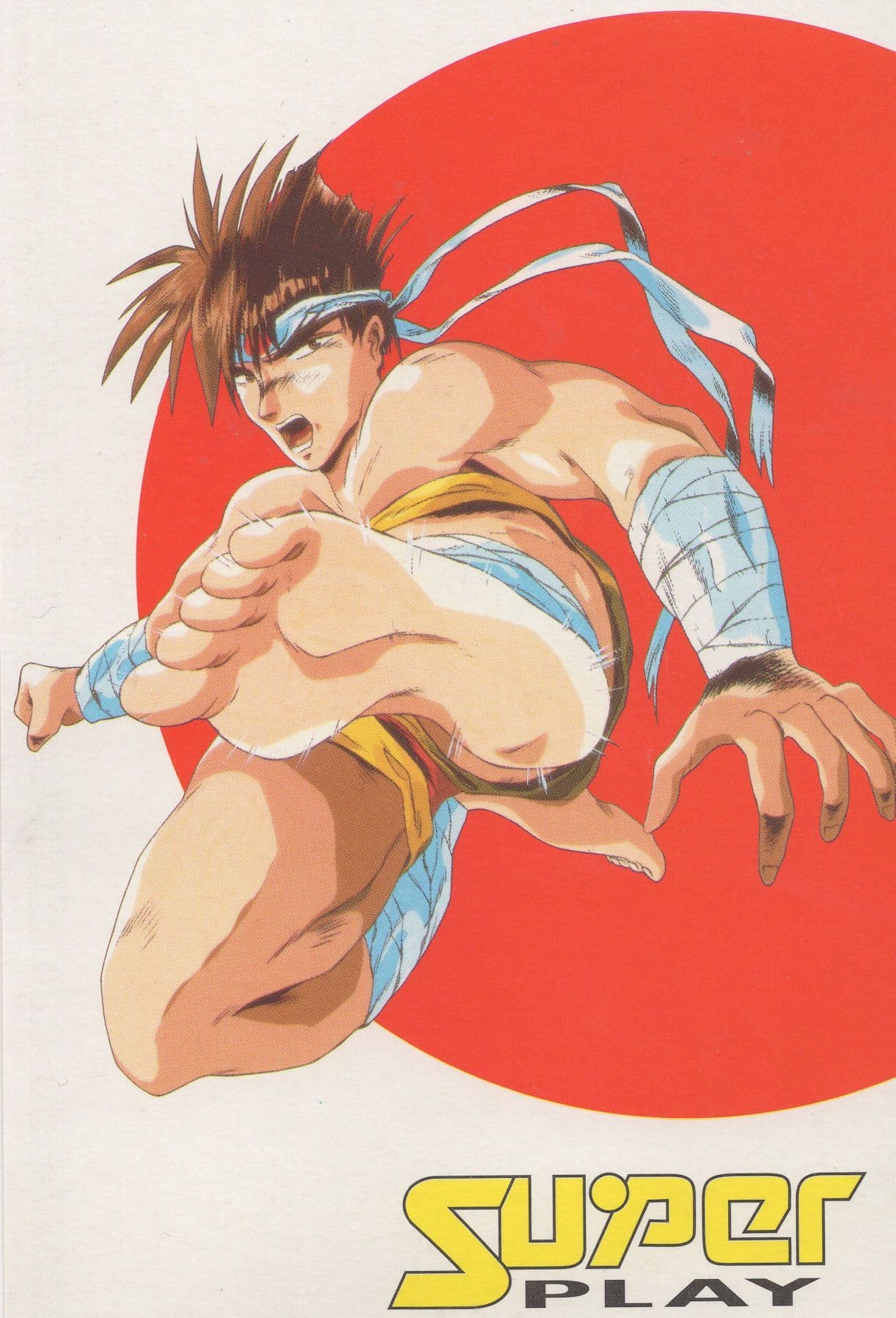 Fatal Fury 2 vs Streetfighter Neo Geo Game Advertising postcard