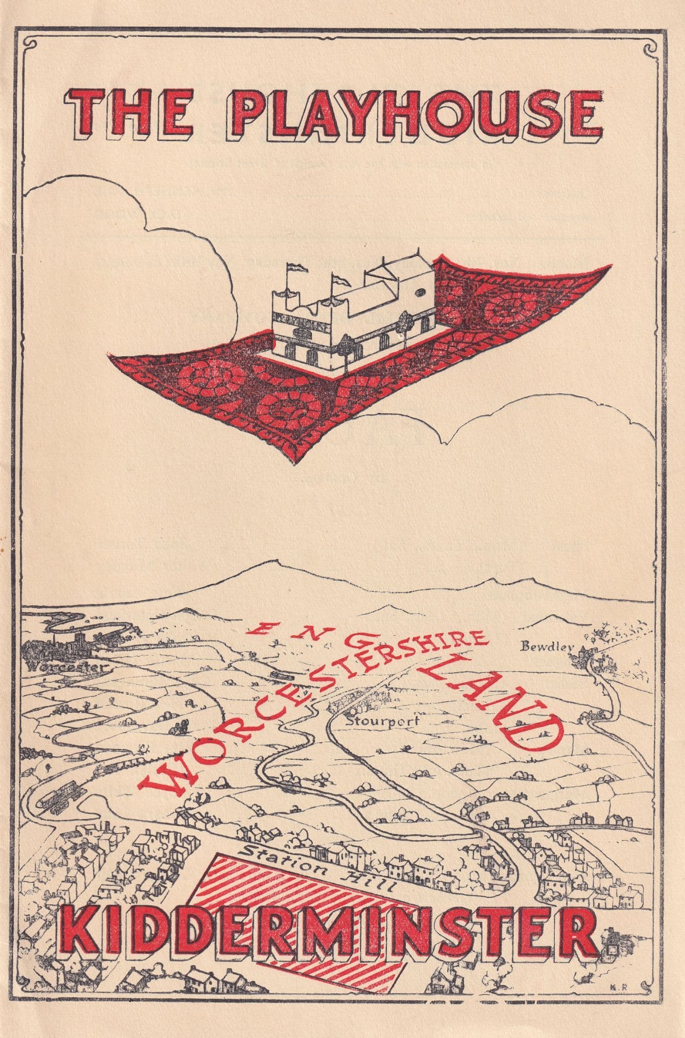 Faust Kidderminster Worcester Theatre Programme & Ephemera