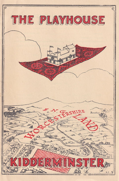 Faust Kidderminster Worcester Theatre Programme & Ephemera
