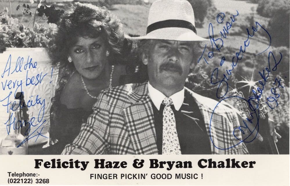 Felicity Haze & Bryan Chalker Country & Western Hand Signed Photo