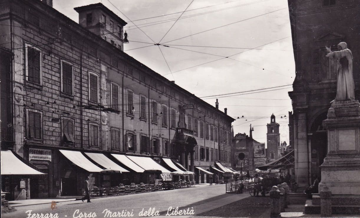 Ferrara Corso Martiri Della Liberta Tabacceria Profumi Italian Postcard