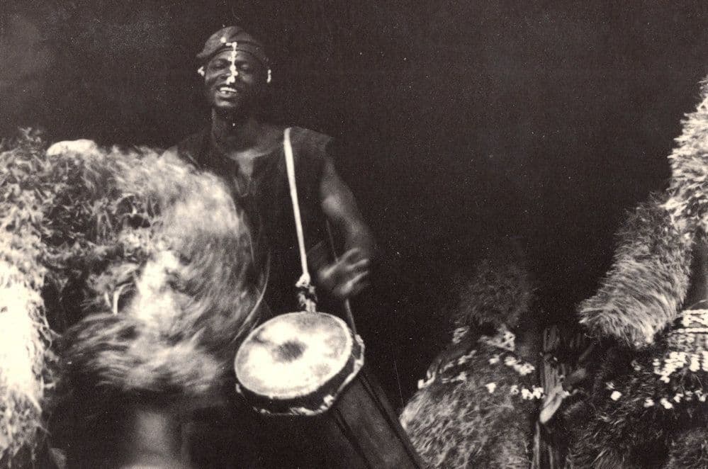 Festival D'Avignon Gourmantche Par Boyaba French African Postcard