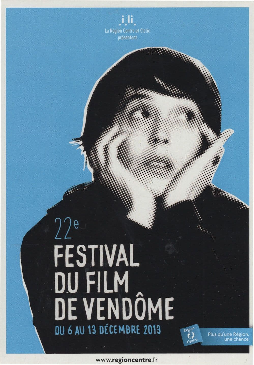 Festival French Du Film De Vendome 2013 Advertising Postcard