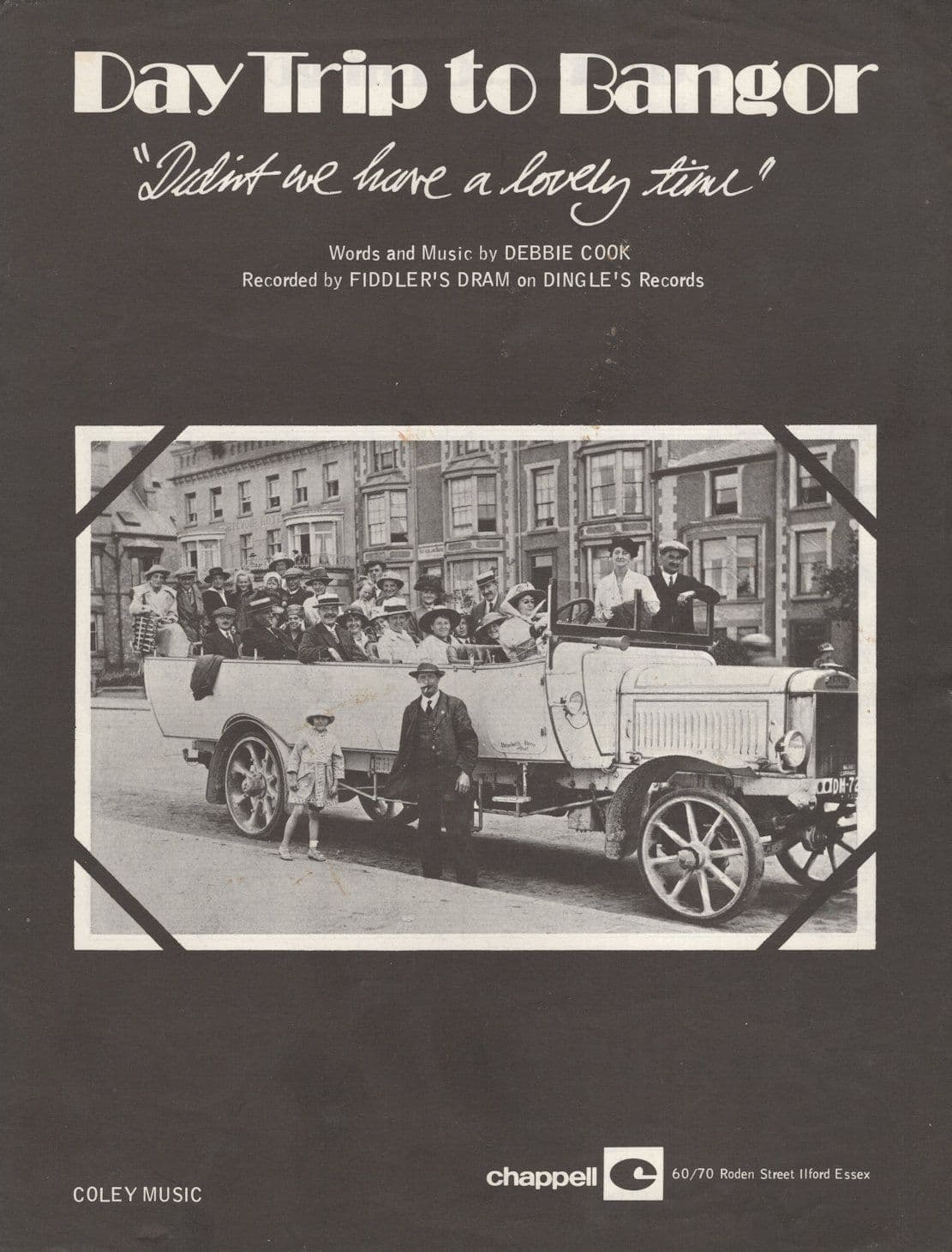 Fiddlers Dream Day Trip To Bangor Sheet Music