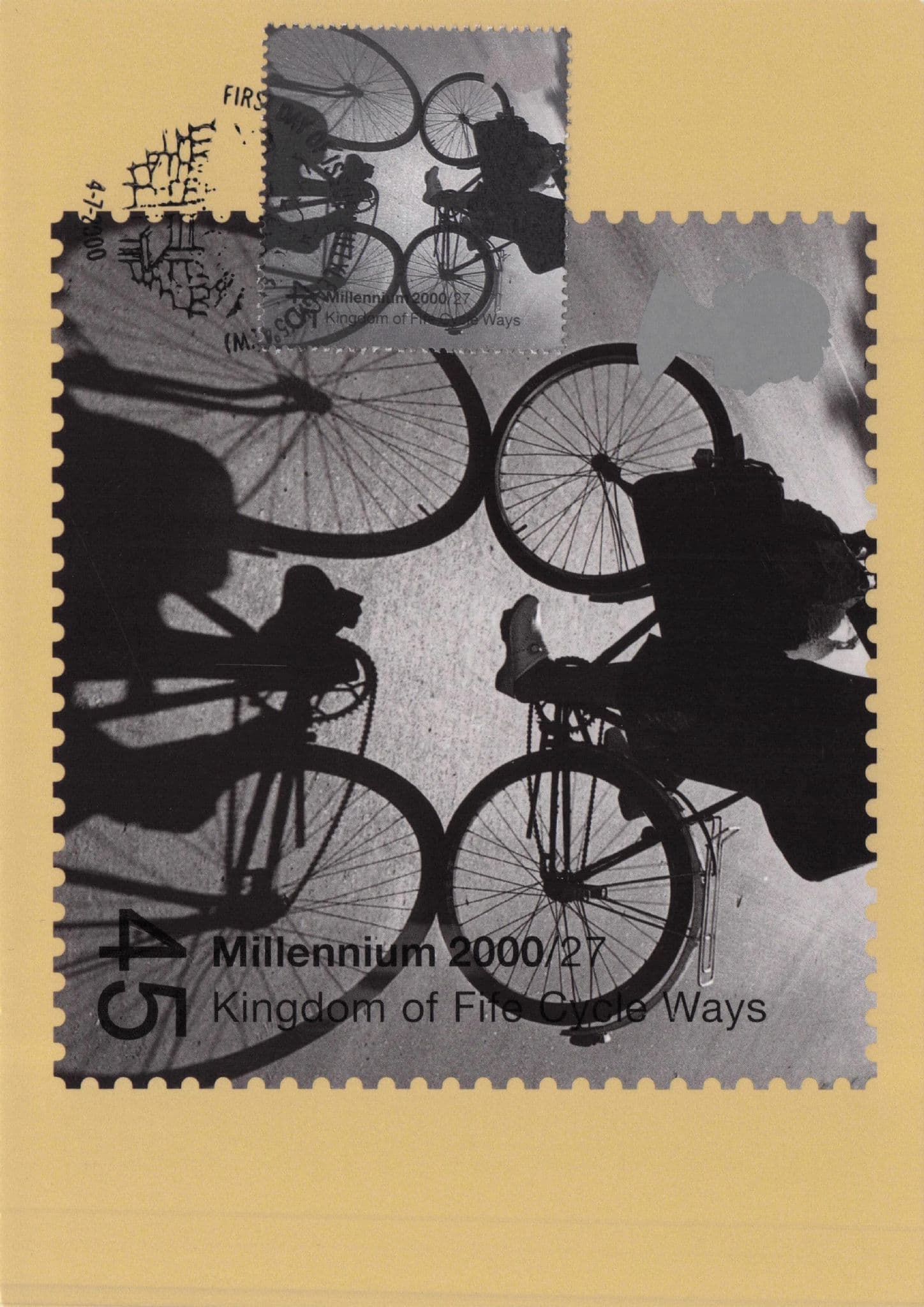 Fife Scottish Cycle Ways Scotland Royal Mail FDC Postcard