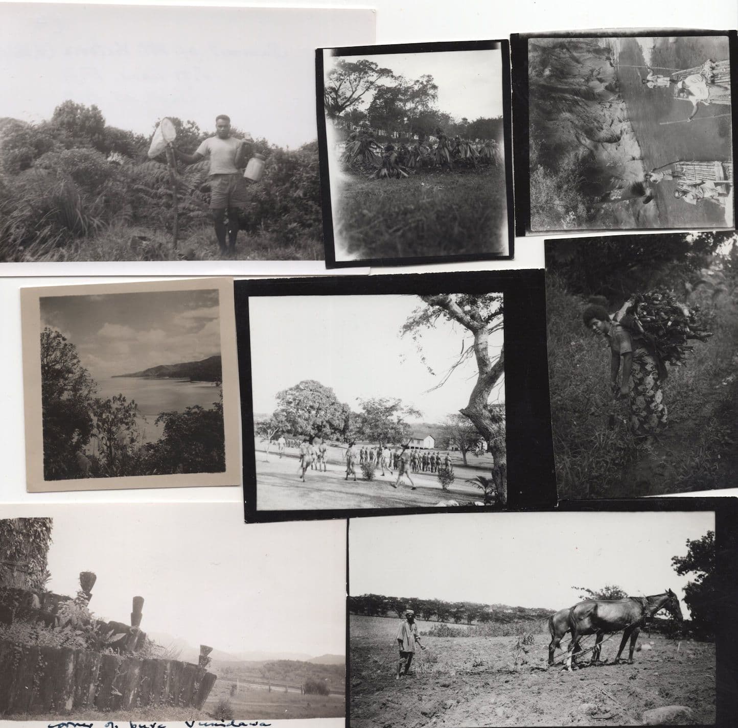 Fiji A Private Travel Collection of His 9 WW2 Vintage Old Photo s