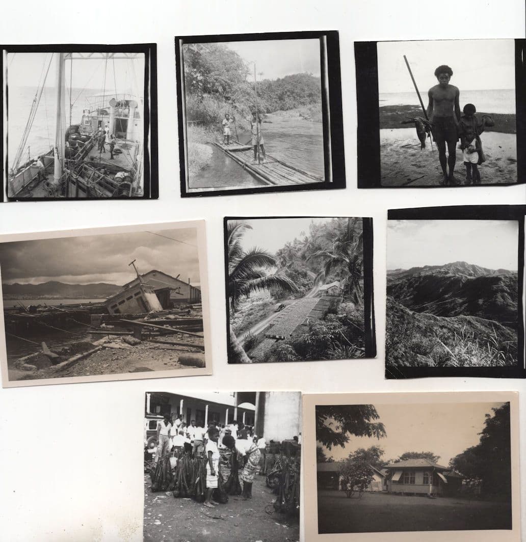 Fiji Suva Market Weather Damage Vegetables Harbour 8x Old Photo s