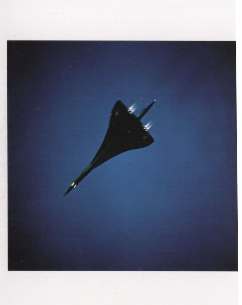 Final Concorde Plane Heathrow Airport Award Photo Postcard