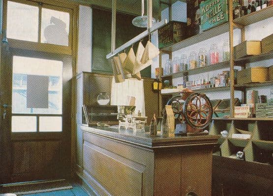Fishing Supplies Chemist Shop Holland Museum Exhibit Postcard