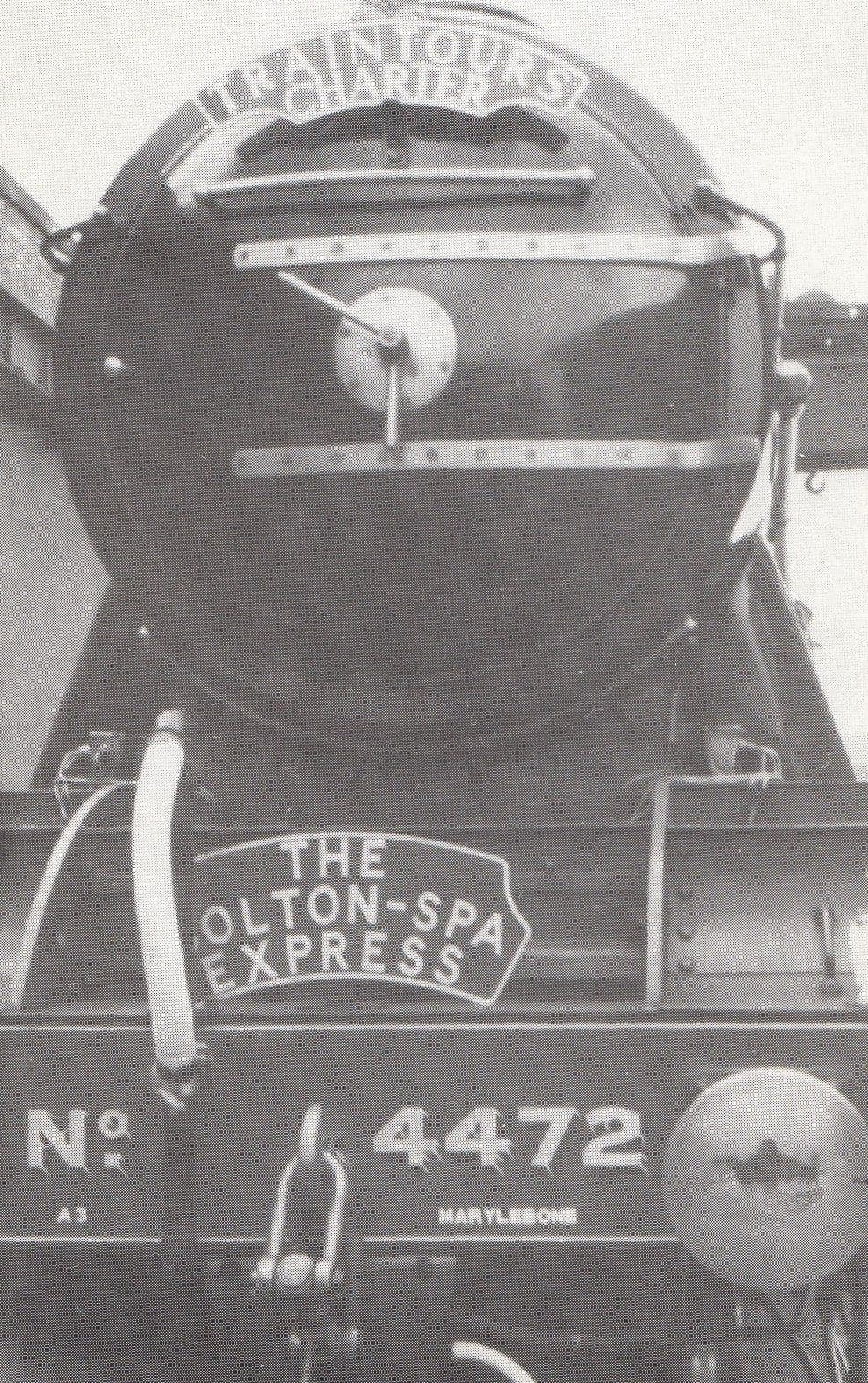 Flying Scotsman Manchester Bolton Spa Sign Museum Of Science & Industry Train Postcard