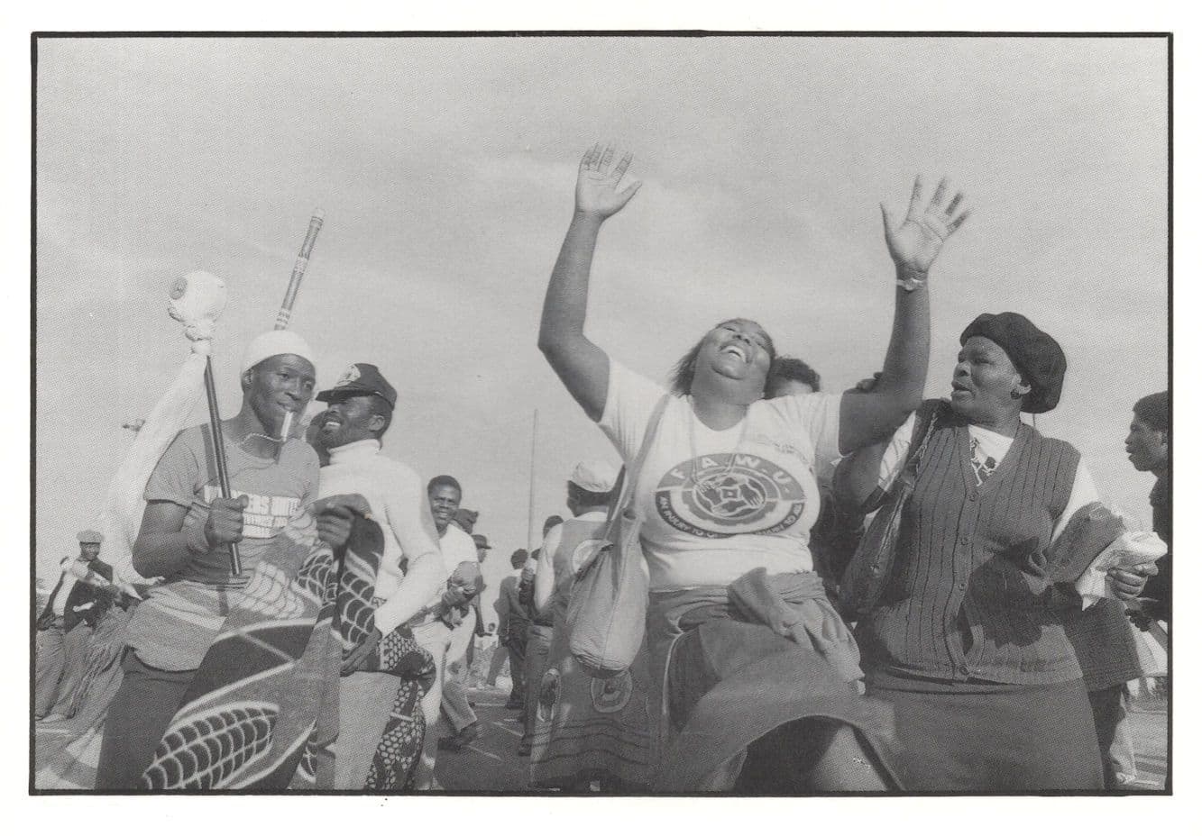 Food & Allied Union At Congress Of South Africa Culture Day Photo Postcard