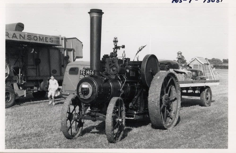 Foster 13031 Mighty Thorn Tractor at Nottingham 1960 Photo