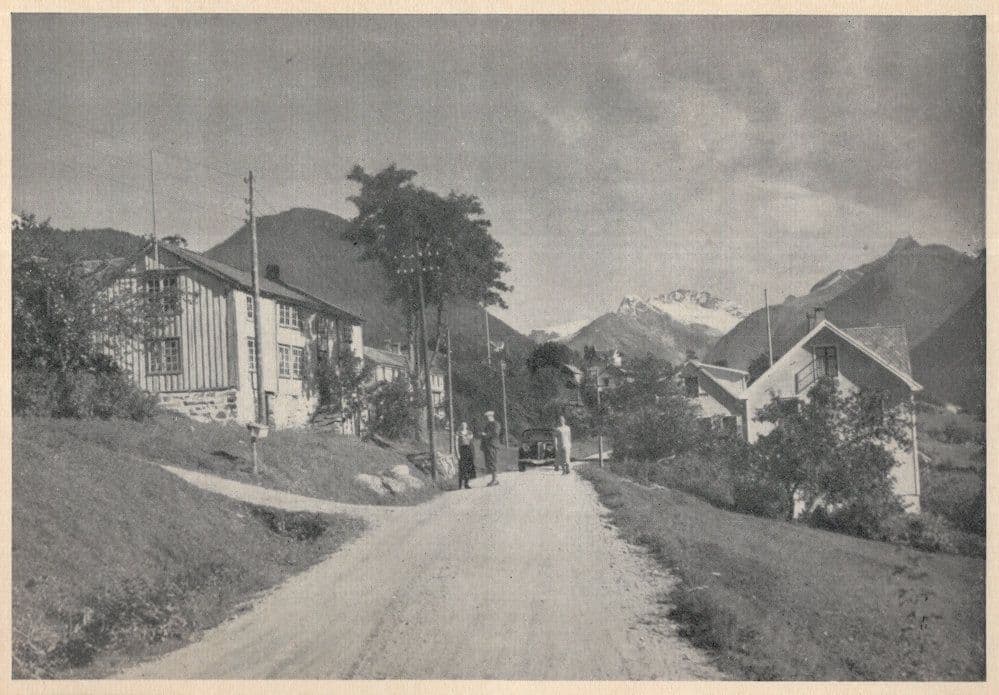 Fra Romsdal Real Photo Norway Postcard