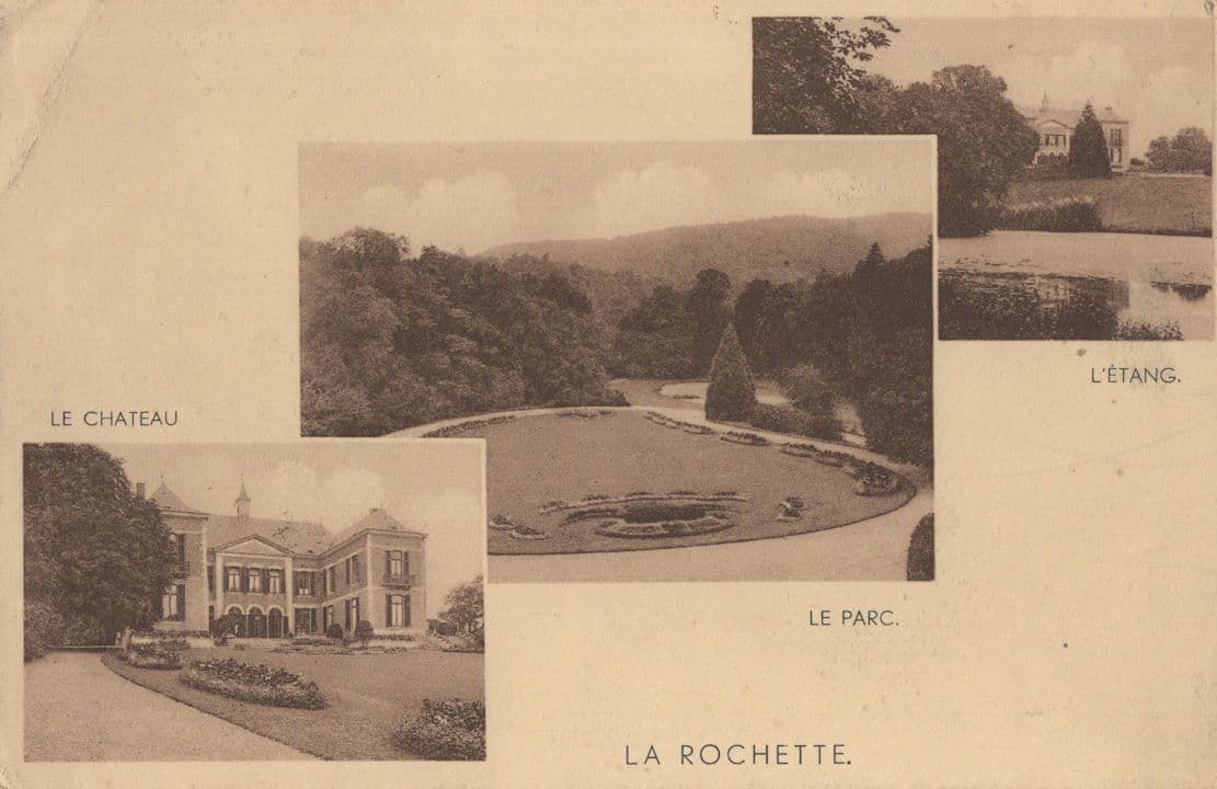 France La Rochette Old Postcard