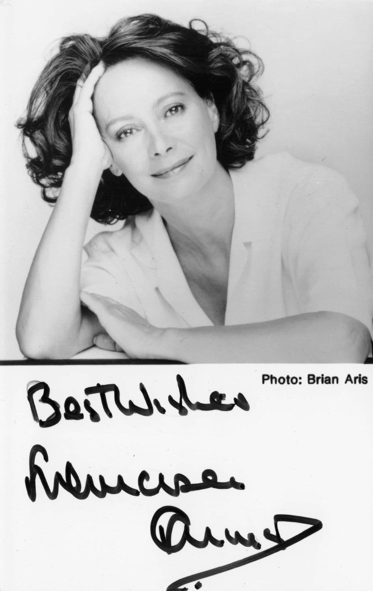Francesca Annis Krull Dune Cranford Vintage Hand Signed Photo
