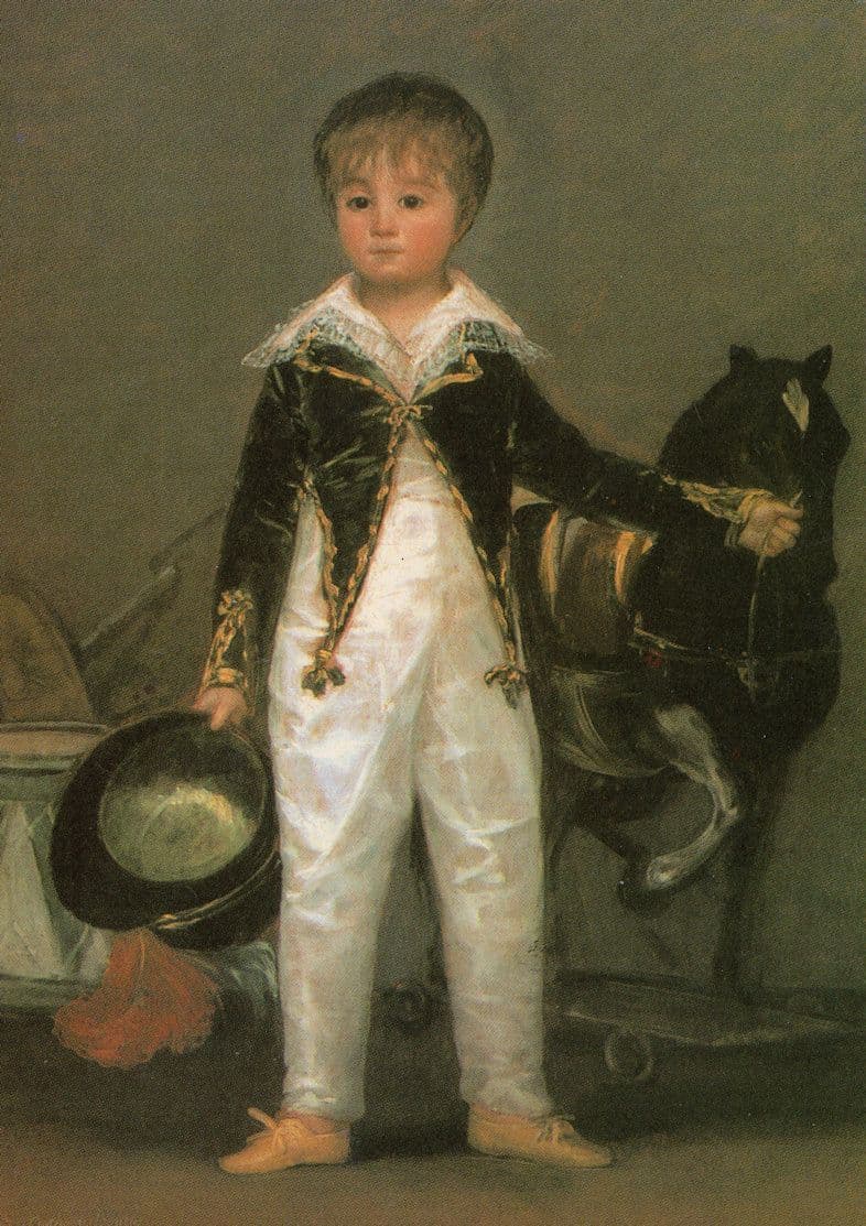 Francisco De Goya Pepito Costa Y Bonells Painting Postcard