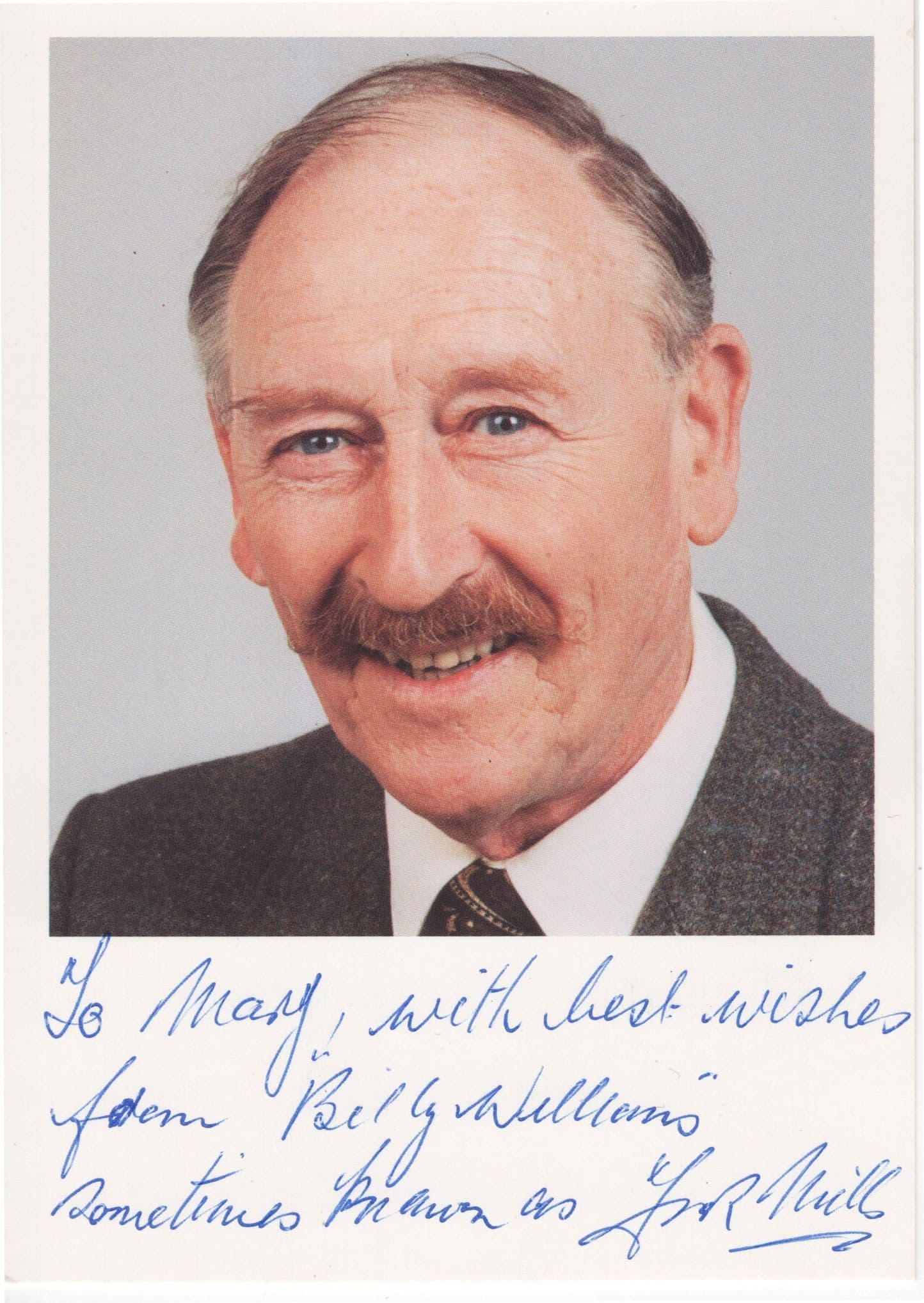 Frank Billy Mills Coronation Street Hand Signed Photo