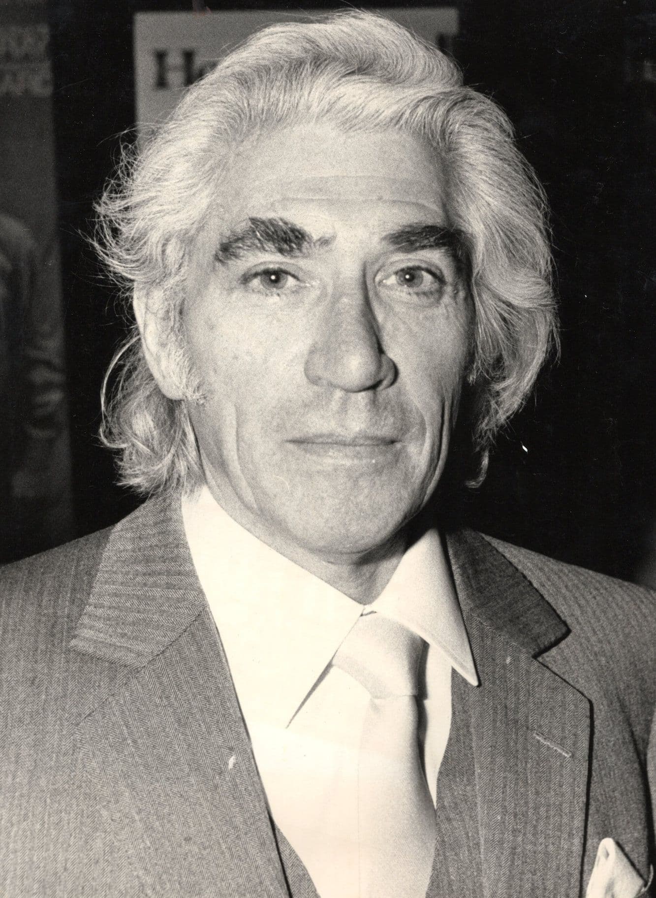 Frank Finlay Historic Actor 1986 Original 8x6 Press Photo
