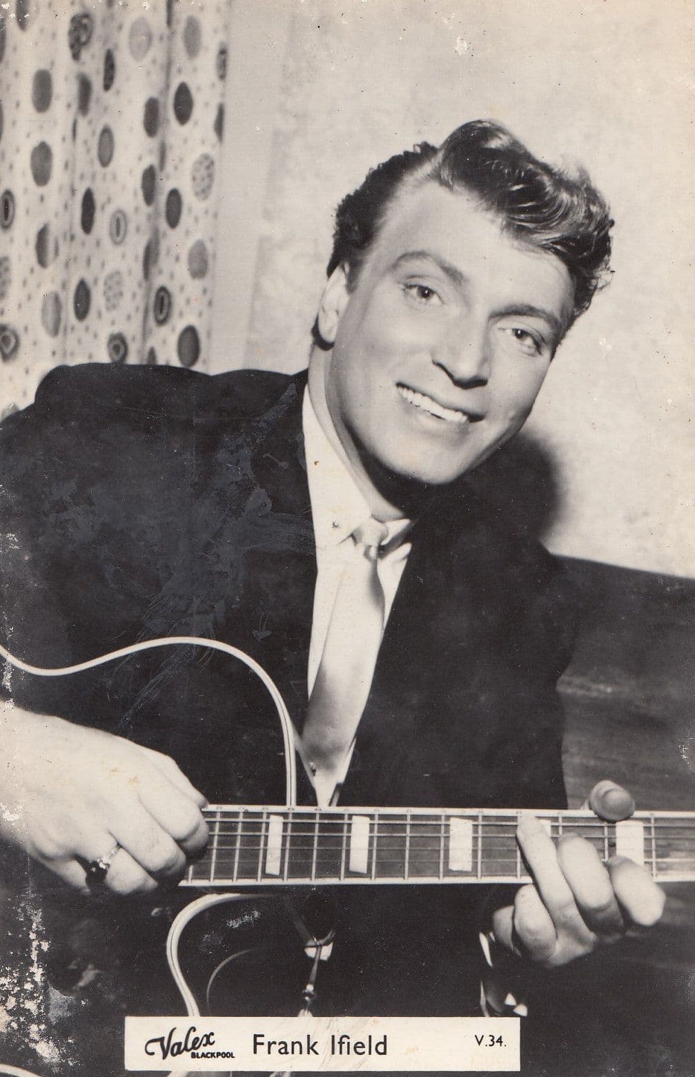 Frank Ifield Vintage Real Photo Postcard