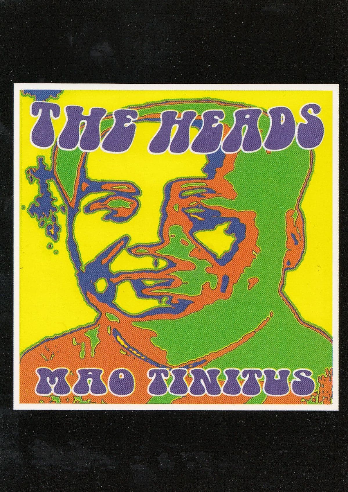 Frank Kozik The Heads Mao Tinitus Rock Music Poster Art Postcard