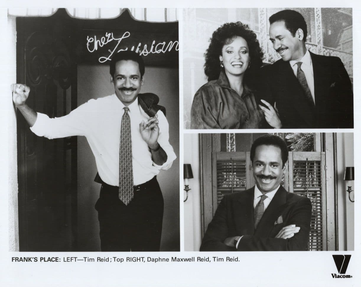 Franks Place CBS Award Sitcom Tim & Daphne Maxwell Reid Rare Press Photo