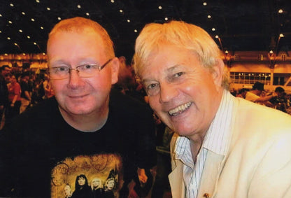 Frazer Hines Dr Who 10x8 Hand Signed Autograph & COA 2x PHOTO s