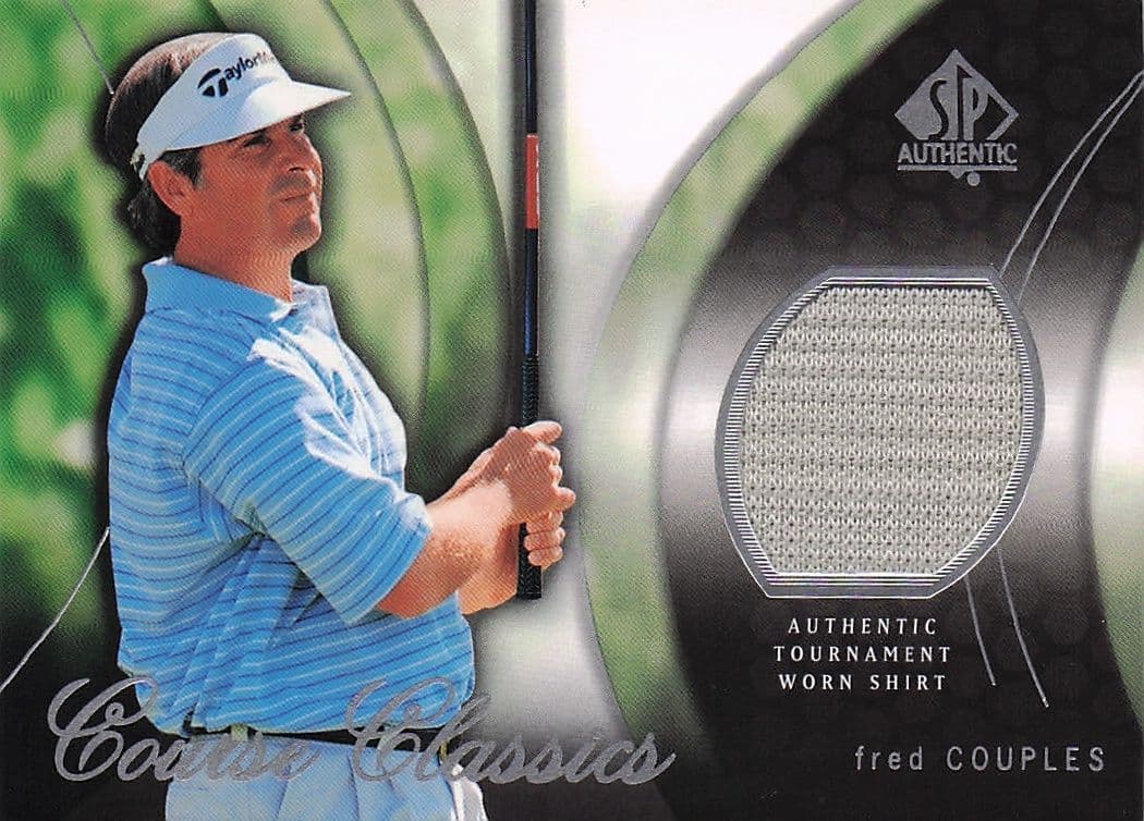 Fred Couples Course Classics 2004 Authentic Tournament Upper Deck Golf Shirt Card