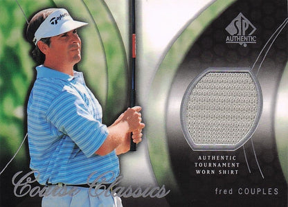 Fred Couples Course Classics 2004 Authentic Tournament Upper Deck Golf Shirt Card