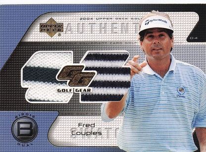 Fred Couples Golf Gear 2004 Authentic Real Shirt Swatch Upper Deck Card