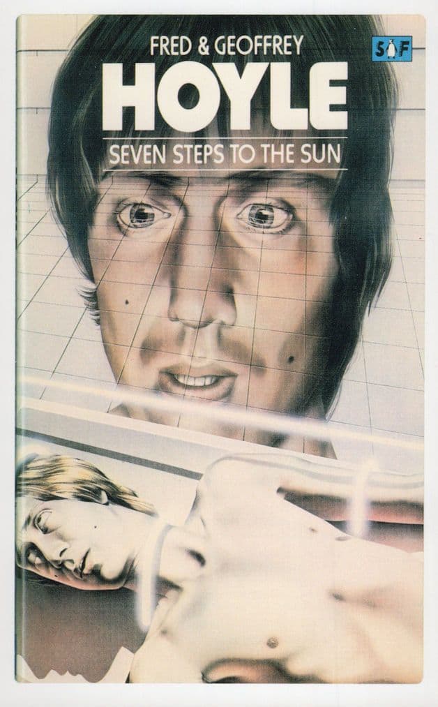 Fred & Geoffrey Hoyle Seven Steps To The Sun 1981 Book Postcard