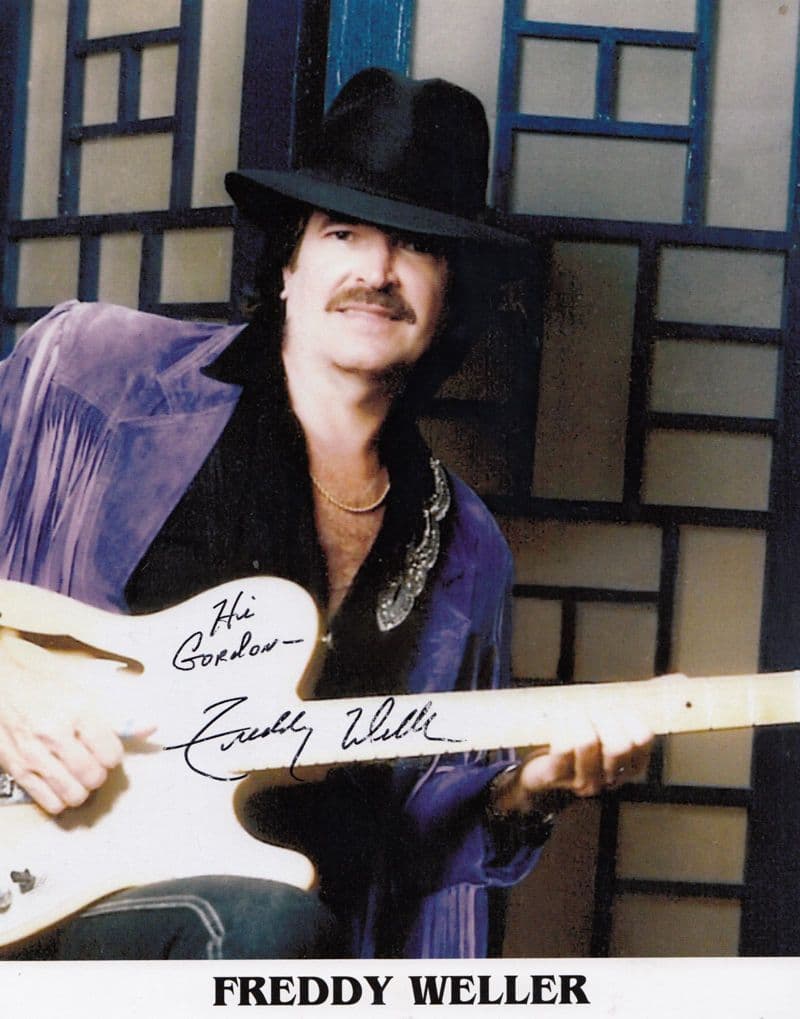 Freddy Weller Country & Western Music Singer Large Autograph Hand Signed Photo