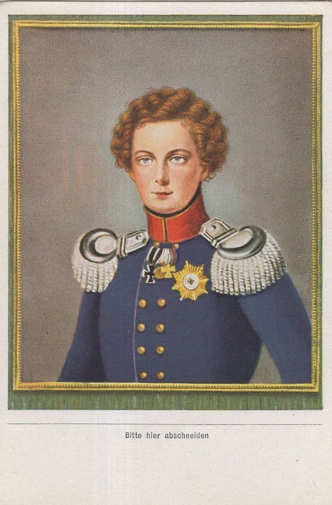 Freidrich Wilhelm IV Konig Von Preuben Rare German Cigarette Card
