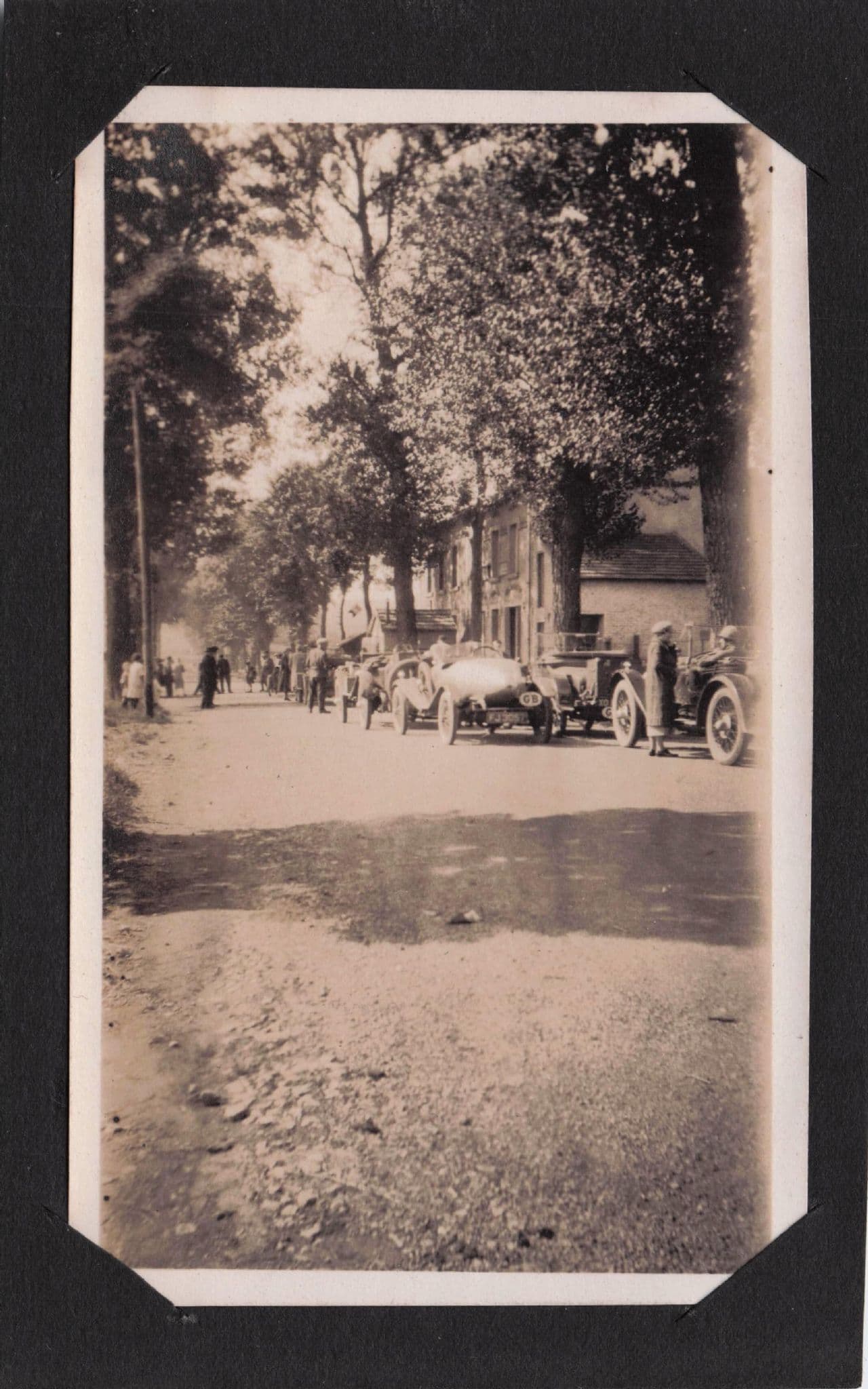 French Frontier Aubagne Belgium Antique Photo