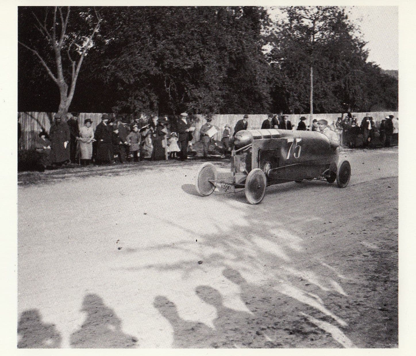 French Grand Prix F1 De Bonville 1912 Motor Racing Race Postcard