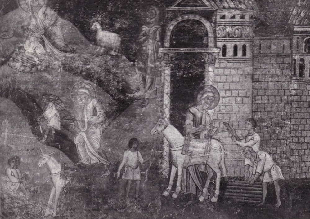 Fresko Mural Composition Ohrid Macedonia Mosaic RPC Postcard