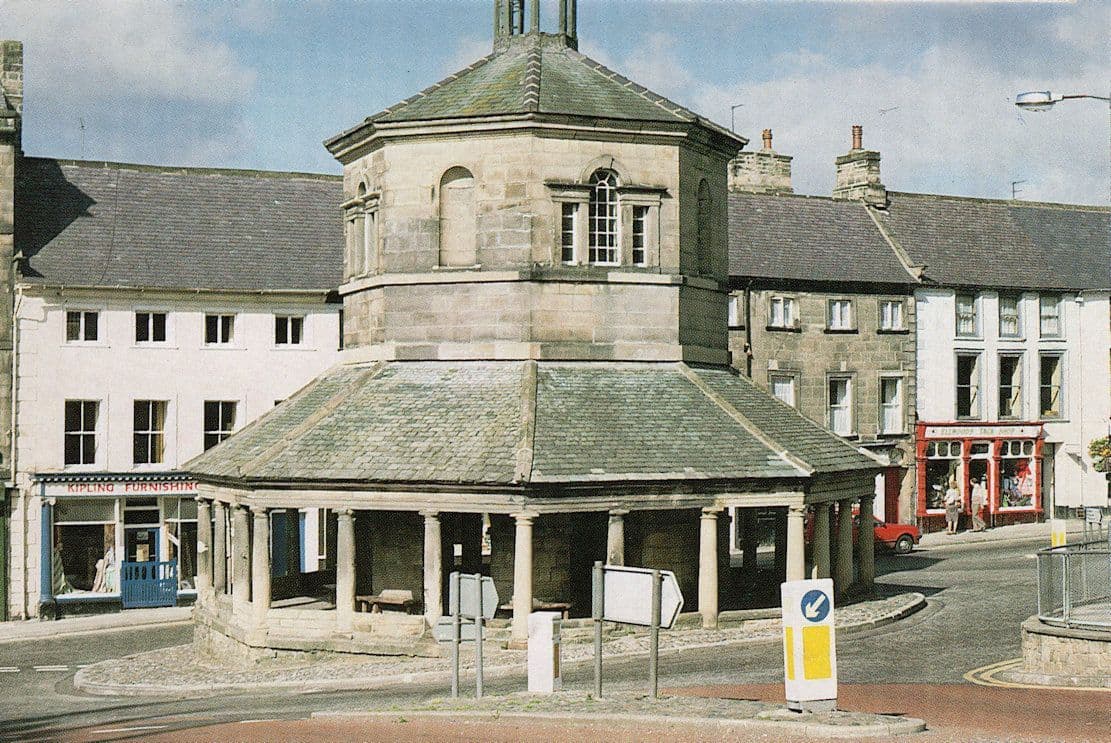 Furniture Horse Tack Shop Butter Market Bernard Castle Durham Postcard