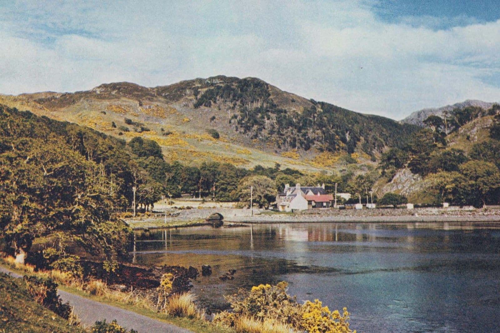 Gairloch from Pier Road Wester Ross Arthur Dixon 1970s Postcard