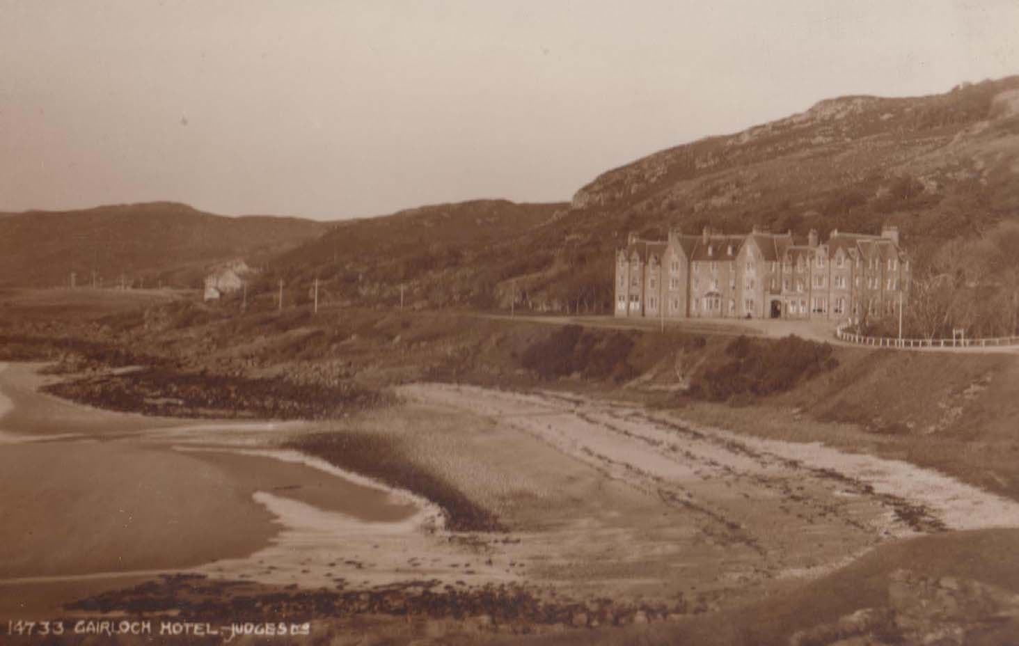 Gairloch Hotel Judges Scottish Postcard