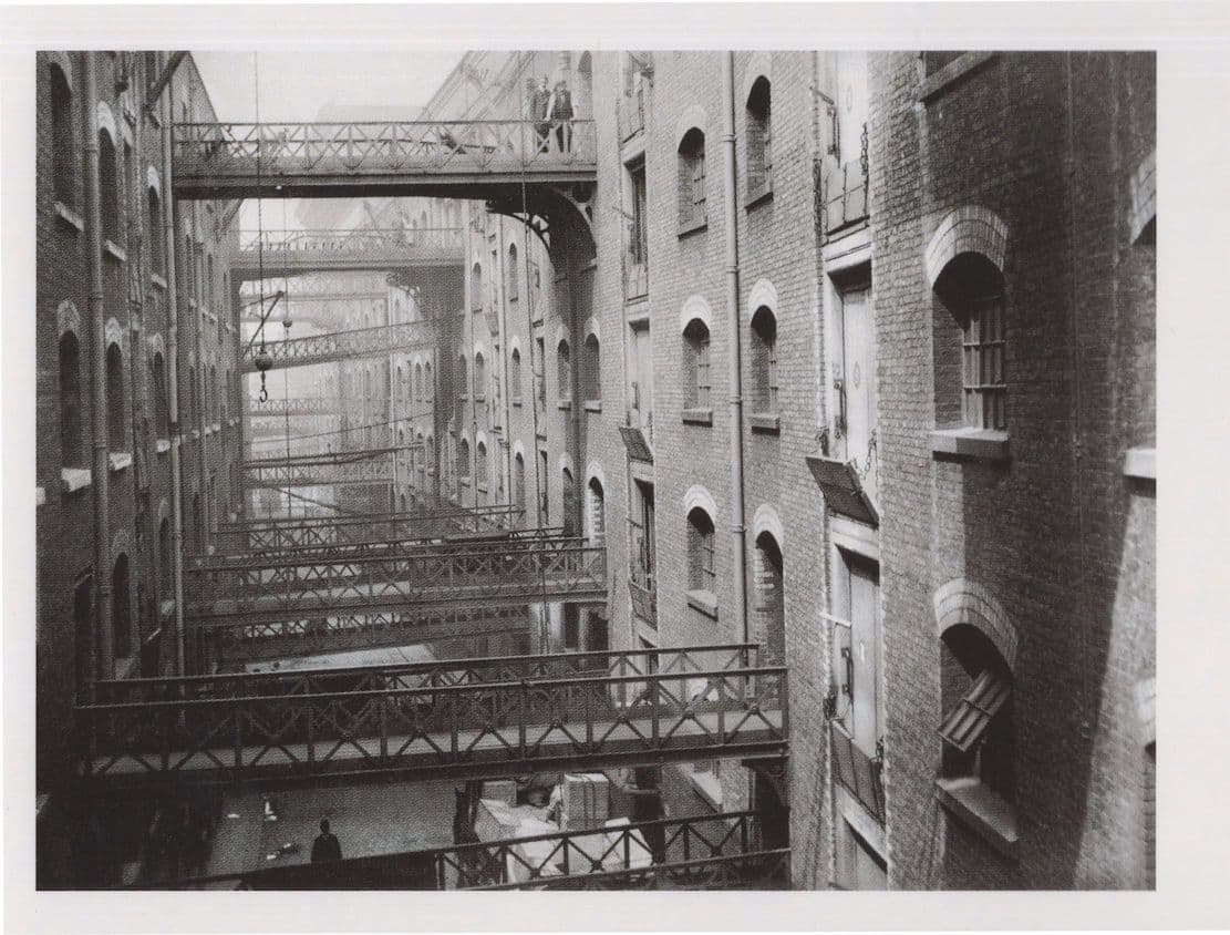 Gantries Of Butlers Wharf London in 1910 Award Photo Postcard