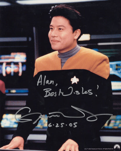 Garrett Wang Star Trek Ultimate 10X8 Hand Signed Autograph & COA Photo