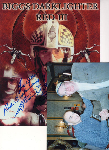 Garrick Hagon Star Wars 10x8 Hand Signed Autograph & COA PHOTO