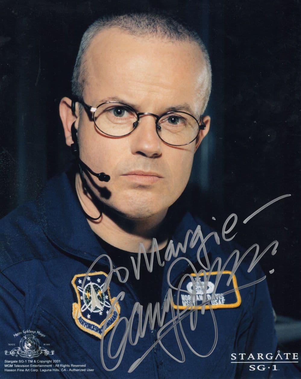 Gary Jones as Sgt Walter Harriman Stargate SG-1 Hand Signed 10x8 Photo