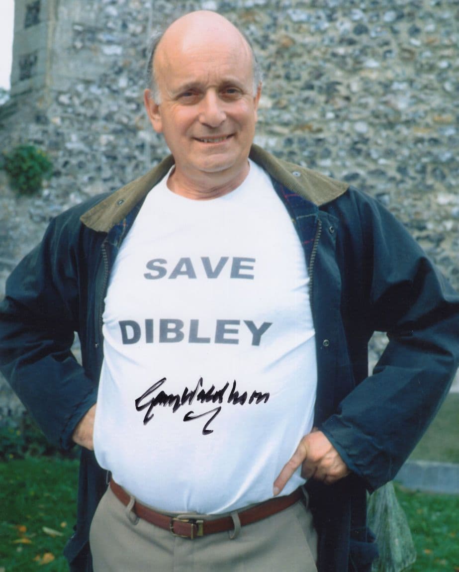 Gary Waldhorn The Vicar Of Dibley 10x8 Hand Signed Photo