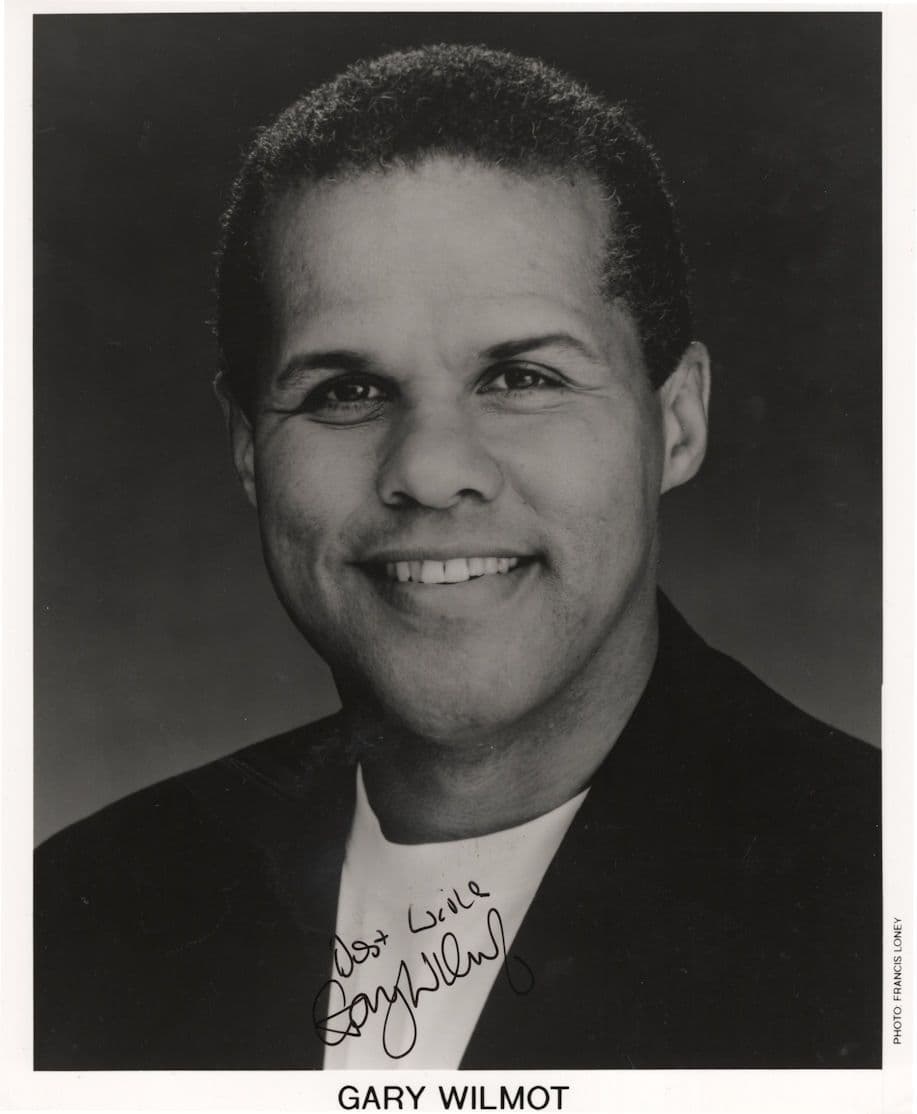 Gary Wilmot Vintage Large 10x8 Hand Signed Photo