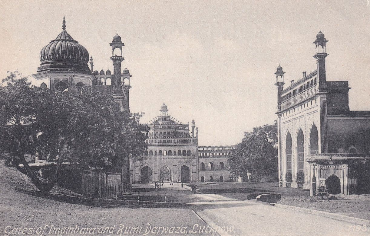 Gates of Imambara Rumi Darwaza Lucknow Uttar Pradesh India Postcard