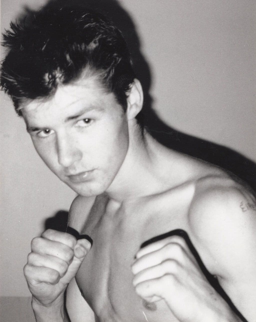 Gavin Fitzpatrick Swindon Wiltshire Boxer Rare Media Boxing Photo