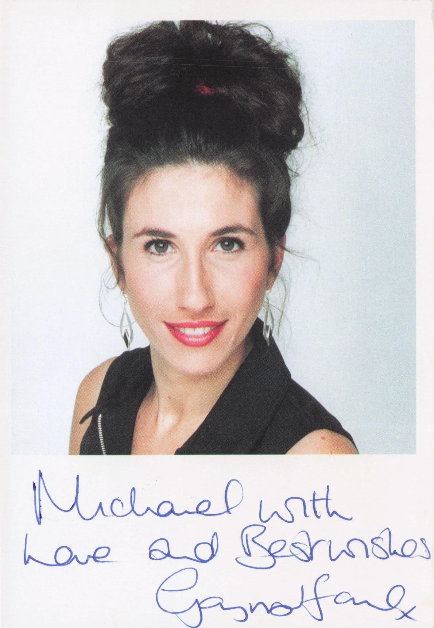 Gaynor Faye as Megan Macey Emmerdale Hand Signed Photo
