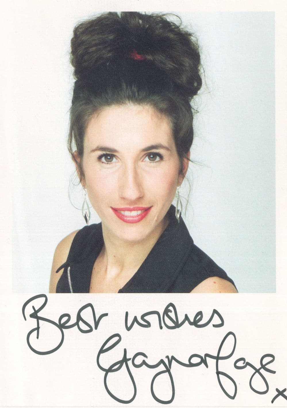 Gaynor Page Coronation Street Emmerdale Hand Signed Photo