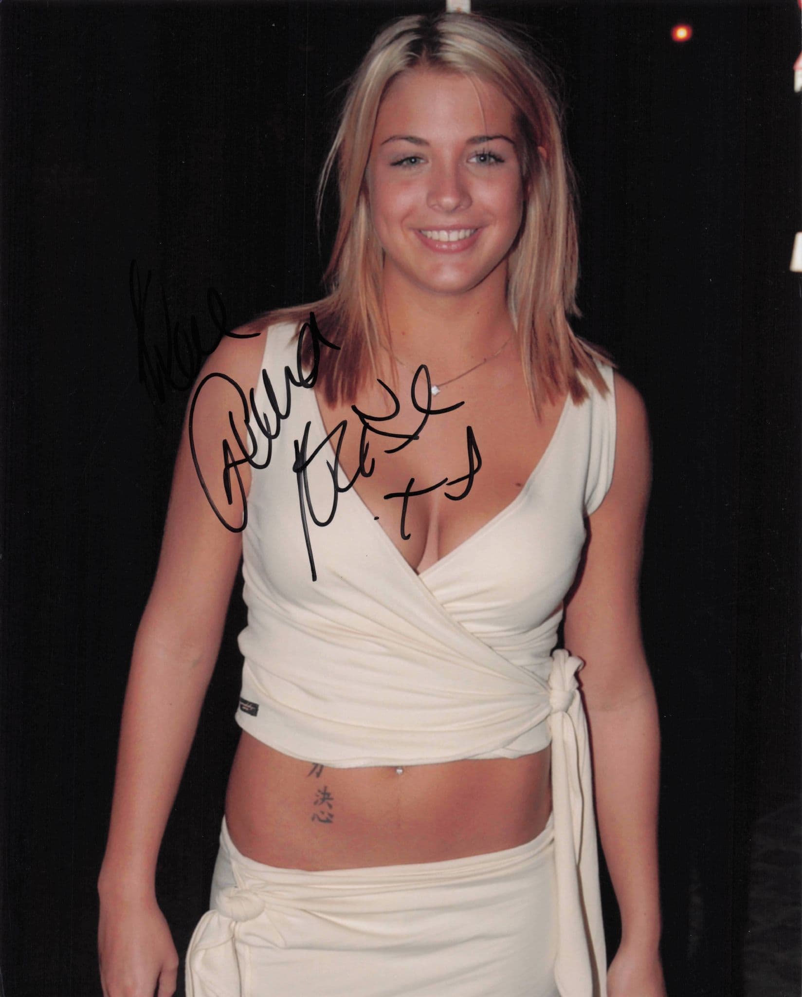 Gemma Atkinson Emmerdale Hollyoaks Large 10 x8 Hand Signed Photo