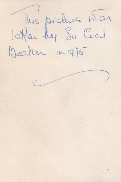 Gemma Craven Irish Actress Cecil Beaton 1976 Hand Signed Photo